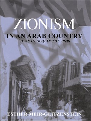 cover image of Zionism in an Arab Country